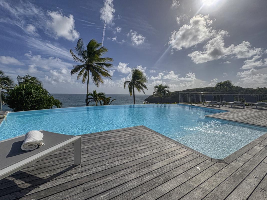 2.Location villa piscine Sainte Anne Guadeloupe_Vue Mer